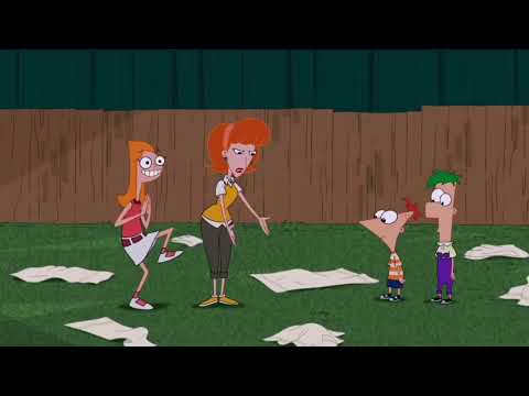 Phineas & Ferb Getting Busted for Littering Towels