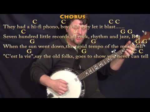 You Never Can Tell (Chuck Berry) Banjo Cover Lesson in C with Chords/Lyrics - C G