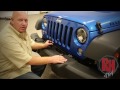 Rock Hard 4x4 Patriot Series Steel Grille Width Front Bumper w/ Stinger  - JK