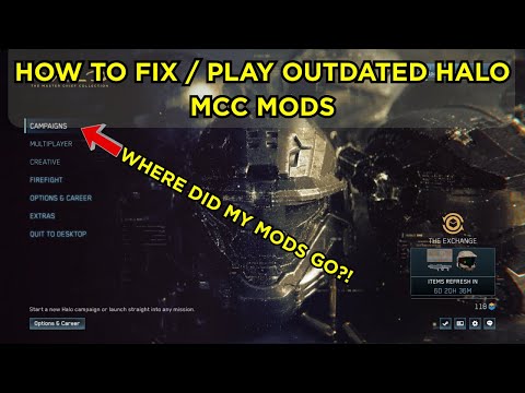 Halo MCC Just Received an Update...  My Mods Are Gone?! ( How To Fix / Play Outdated MCC Mods )
