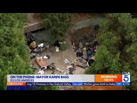 L.A. Mayor Karen Bass orders cleanup of abandoned Studio ...