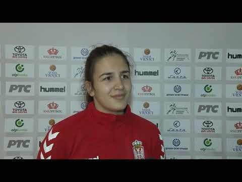 Kapiten Vladana Mitrović posle plasmana kadetkinja Srbije u A diviziju evropskog rukometa