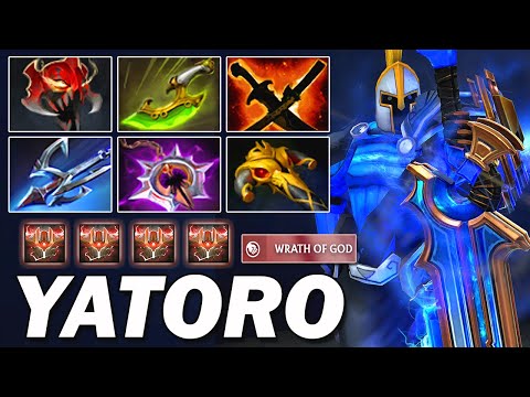 Yatoro - Sven Death Dealer Carry Gameplay | 7.38b Dota 2 IMMORTAL RANK!