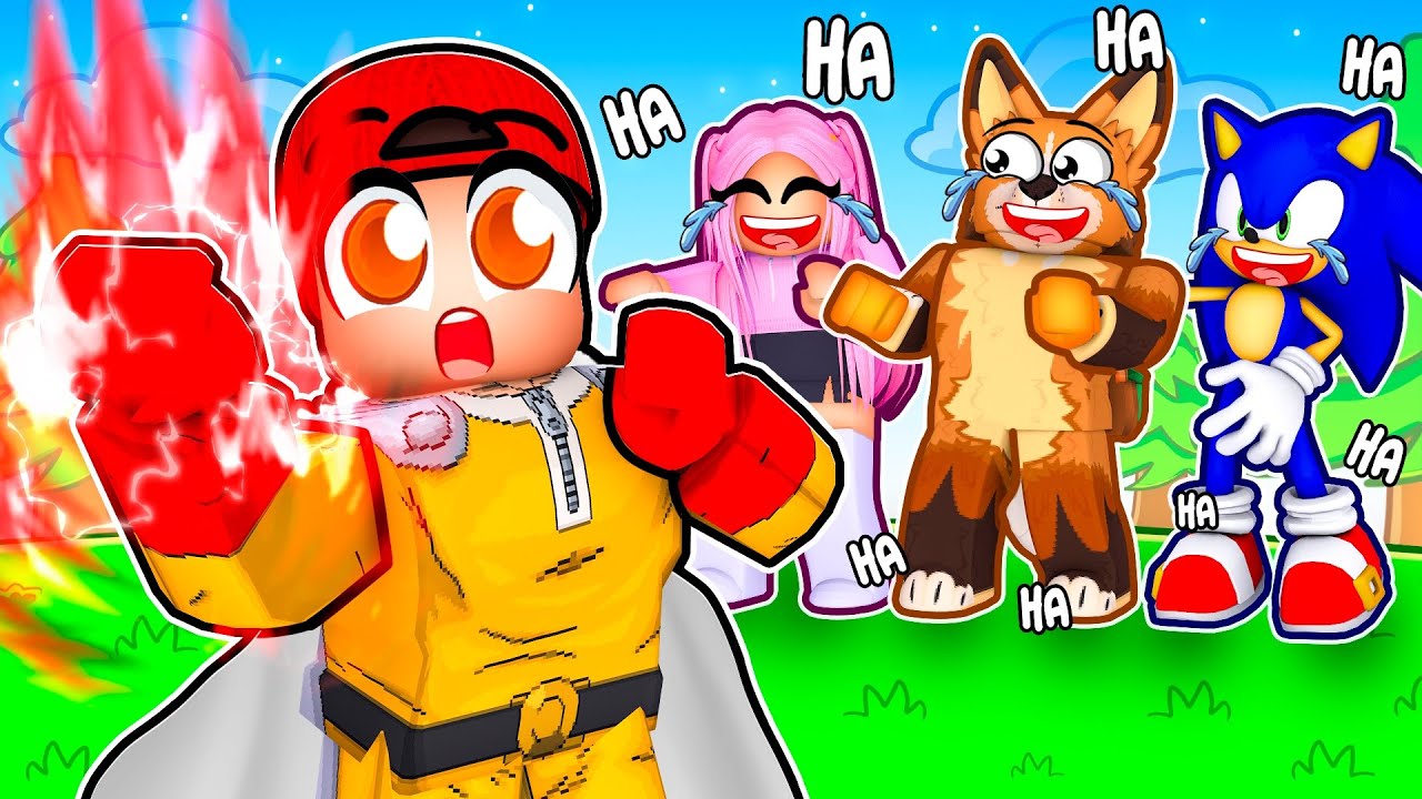 Ik Deed Alsof Ik Een Noob Was In Roblox Maar Werd De Sterkste In Slaan Simulator!