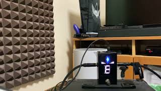Video thumbnail for KORG Pitchblack Xチューナー by Metallica Guitar Cover  DTM