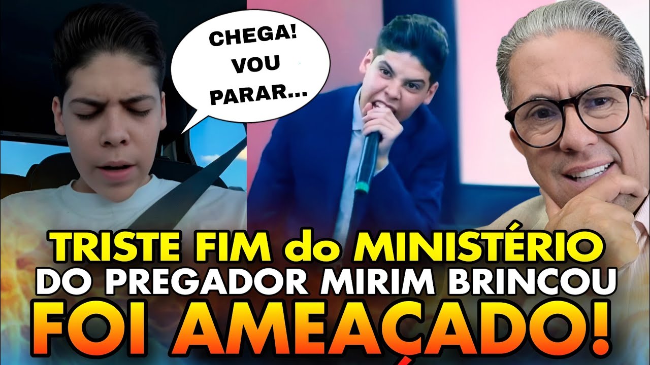 FIM do PREGADOR! ESSE é o DESTINO de QUEM BRINCA de PROFETA! SSISTA esse VÍDEO ENTES que SAIA do AR!