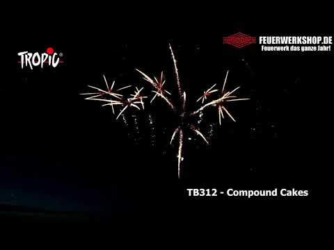 Feuerwerk Verbundbatterie - F3 Pyrotechnik - TB312 von Tropic