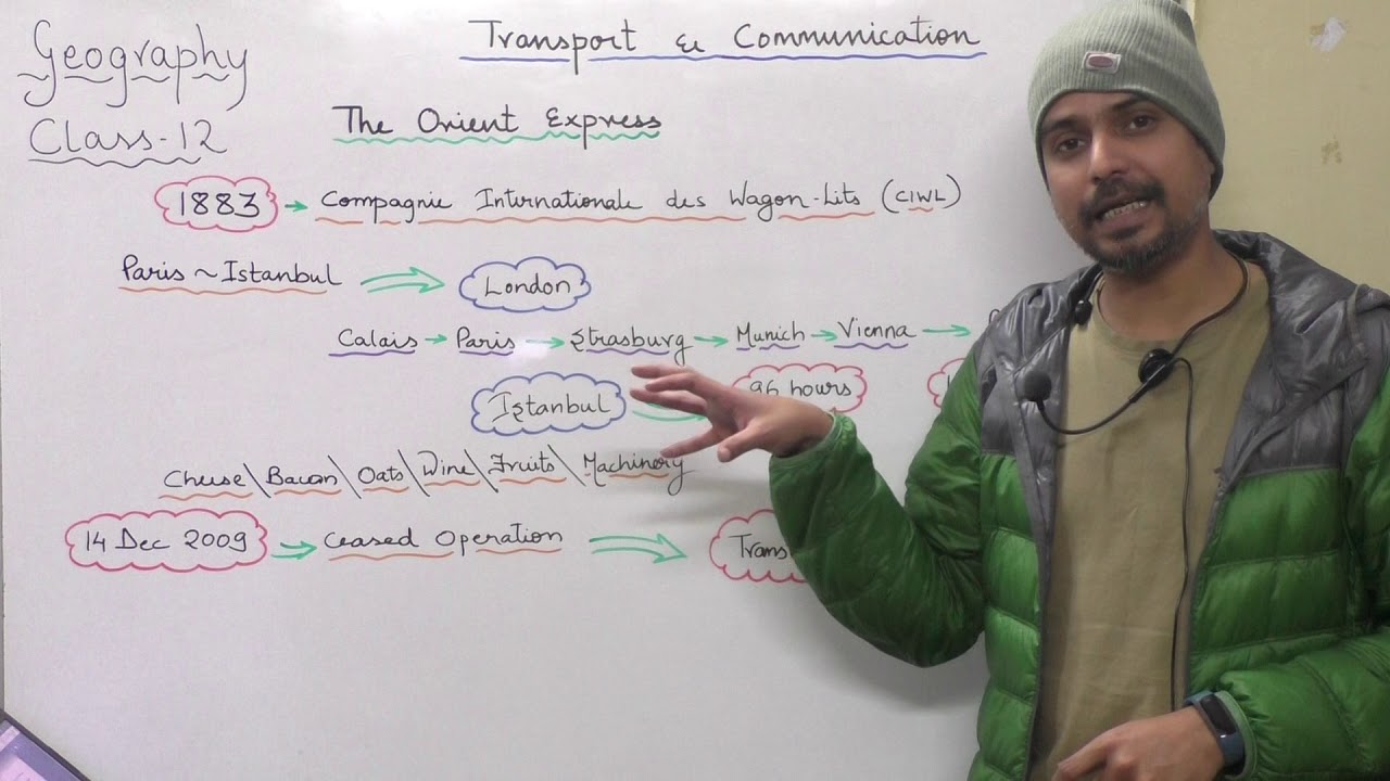 The orient Express | class 12 Geography 