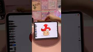 Download lagu grwm to draw on my iPad 💕🎨 apple pencil | digital drawing | iPad art | iPad accessories mp3