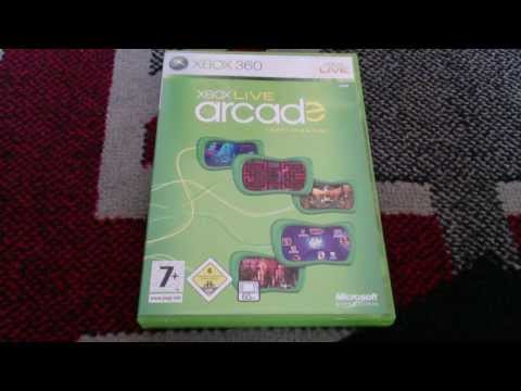 Nostalgamer Unboxes Xbox Live Arcade Compilation Disc For Xbox 360 System PAL UK