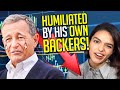 Bob Iger HUMILIATED by HIS OWN BACKERS in Earnings call that crashed the DISNEY stock!