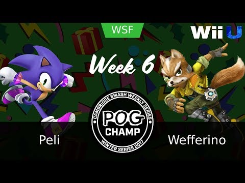 Pog Champ Winter W6 - Winners Semi-Finals - Peli vs. Wefferino