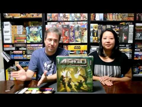 D&E miniature and board games unboxes Argo