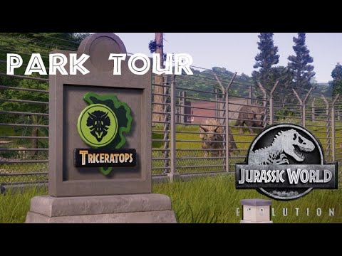 Return to Jurassic Park Sandbox Tour (Jurassic World Evolution)