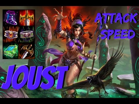 SMITE 3v3 Joust | The Morrigan (Attack Speed Build)