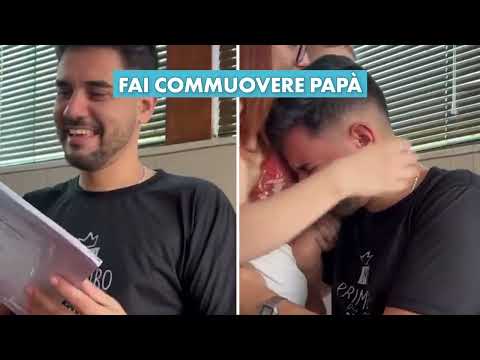 Papà in lacrime!! - Libro personalizzato Urrà Eroi per papà