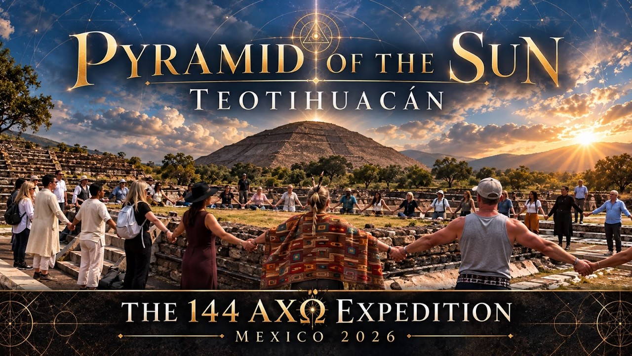 Pyramid of the Sun Teotihuacán - 144 AXΩ Expedition Mexico 2026