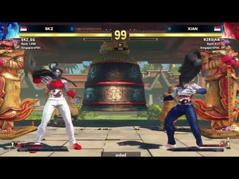 Xian (Seth) vs SKZ (Seth) Intel World Open - Closed Qualifiers - Street Fighter V - Singapore