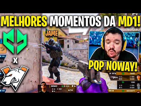 IMPERIAL ESPANCOU!🔥 IMPERIAL vs VIRTUS PRO -MELHORES MOMENTOS DA MD1 (PGL MAJOR 2024)