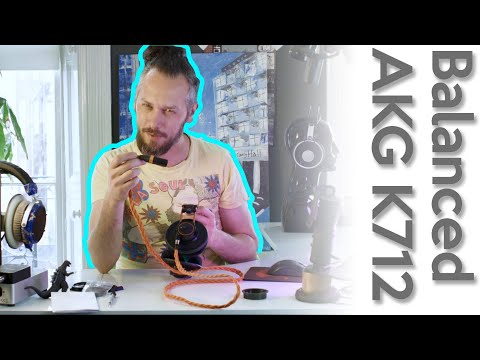 AKG K712 Balanced mod - It took a long time but we now have a DIY kit available