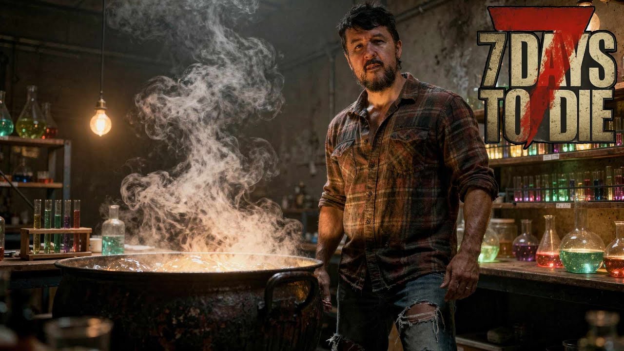 Mesa de Química desbloqueada | 7 DAYS TO DIE  EP.61