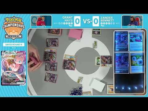 TCG Grant Hays Vs Zander Bennett 2023 Pokémon Orlando Regional Championships Swiss R8