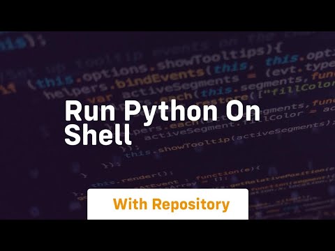 Run Python On Shell