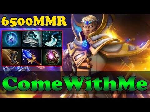 Dota 2 - ComeWithMe 6500 MMR Plays Invoker Vol 1 - Ranked Match Gameplay!