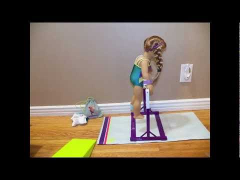 American Girl McKenna Bar Routine Stop Motion AGSM