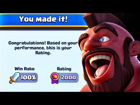 I Got a 100% WIN Rate and Reached Ultimate Champion!!