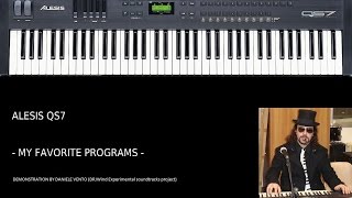 Video thumbnail for Alesis QS7 demonstration (My favorite ROM's programs - NO POST EDITING) by Daniele Vento (VENTO Disinfestazione)