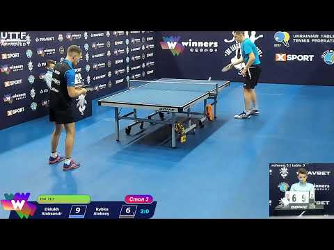 Didukh Aleksandr - Rybka Aleksey  League of best Table Tennis 19.12.2020 16-30