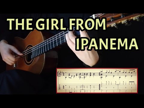 THE GIRL FROM IPANEMA / Fingerstyle Classical Guitar Cover