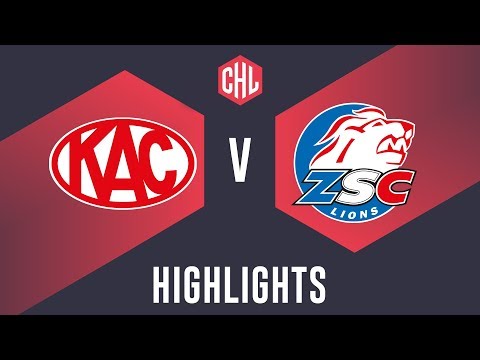 Highlights: KAC Klagenfurt vs. ZSC Lions Zurich