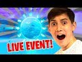 THE ICE STORM EVENT: LIVE HAPPENING RIGHT NOW! (Amazing Fortnite Snow Event)