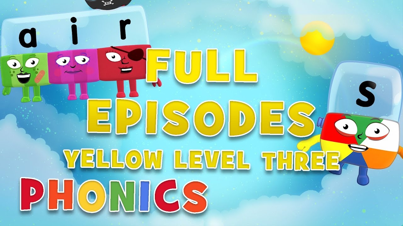 Alphablocks - Yellow Level Three | Full Episodes 15-16 | #HomeSchooling | Learn to Read #WithMe