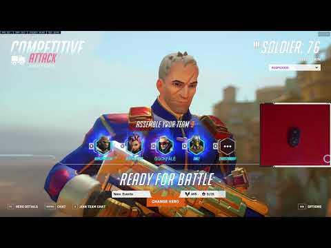 THIS IS WHAT TOP 500 HITSCAN LOOKS LIKE - GALE! GALE SOLDIER 76 OVERWATCH 2 SEASON 4 TOP 500