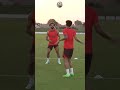 Diaz and Salah back at it in Dubai ?? #lfc #shorts