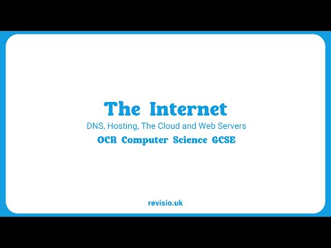 1.3.1.3 OCR GCSE Computer Science - The Internet & The Cloud