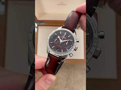 No Ordinary Omega Speedmaster... Unboxing The '57 Burgundy