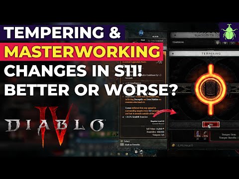 Tempering & Masterworking CHANGES in Diablo 4 Season 11 – Better or Worse?