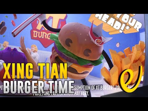 NEW SKIN for Xing Tian - Burger Time