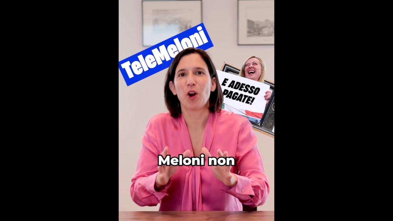 ELLY SCHLEIN: "GUARDIAMO L’ITALIA DOPO 3 ANNI DI GOVERNO MELONI"