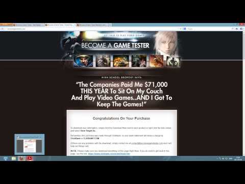 Become A Game Tester Review - Inside Look and Members Area