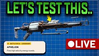 🔴 ARC Raiders LIVE | Aphelion Blueprint Found! Let's Test It Out!