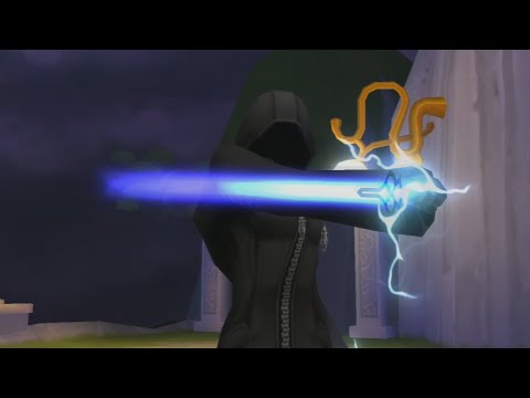 KINGDOM HEARTS - HD 1.5+2.5 ReMIX Defeating Mysterious Figure using Zack D link