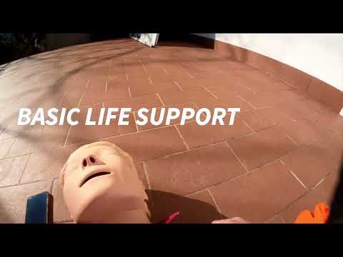 Basic Life Support in prima persona su manichino Laerdal resusci anne....📽 insta 360 go 2📹