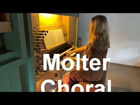 J. M. Molter- Herzlich tut mich verlangen, MWV XII/2a, Choral, Jehmlich Orgel Dresden