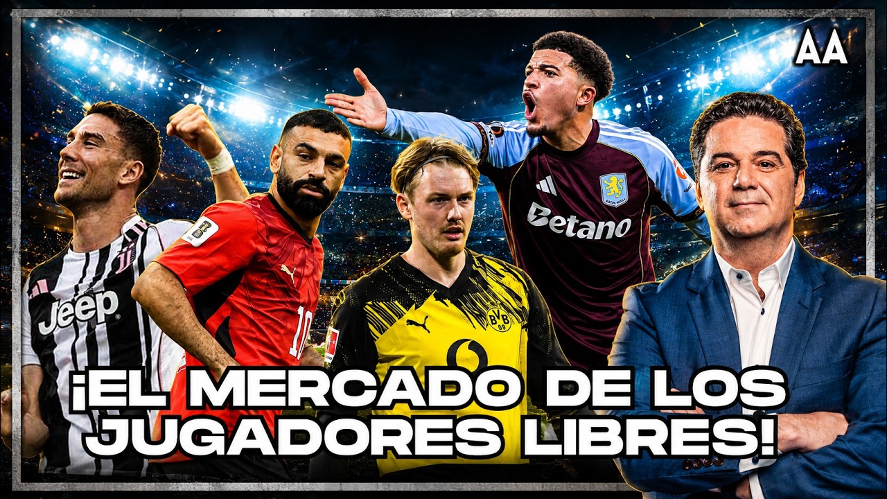 ¿SIN EQUIPO? Estos son los mejores jugadores libres del momento | Andrés Agulla