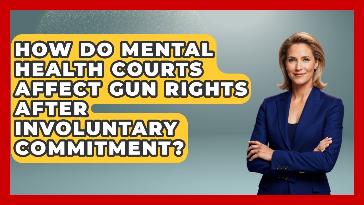 How Do Mental Health Courts Affect Gun Rights After Involuntary Commitment? - The Right Politics